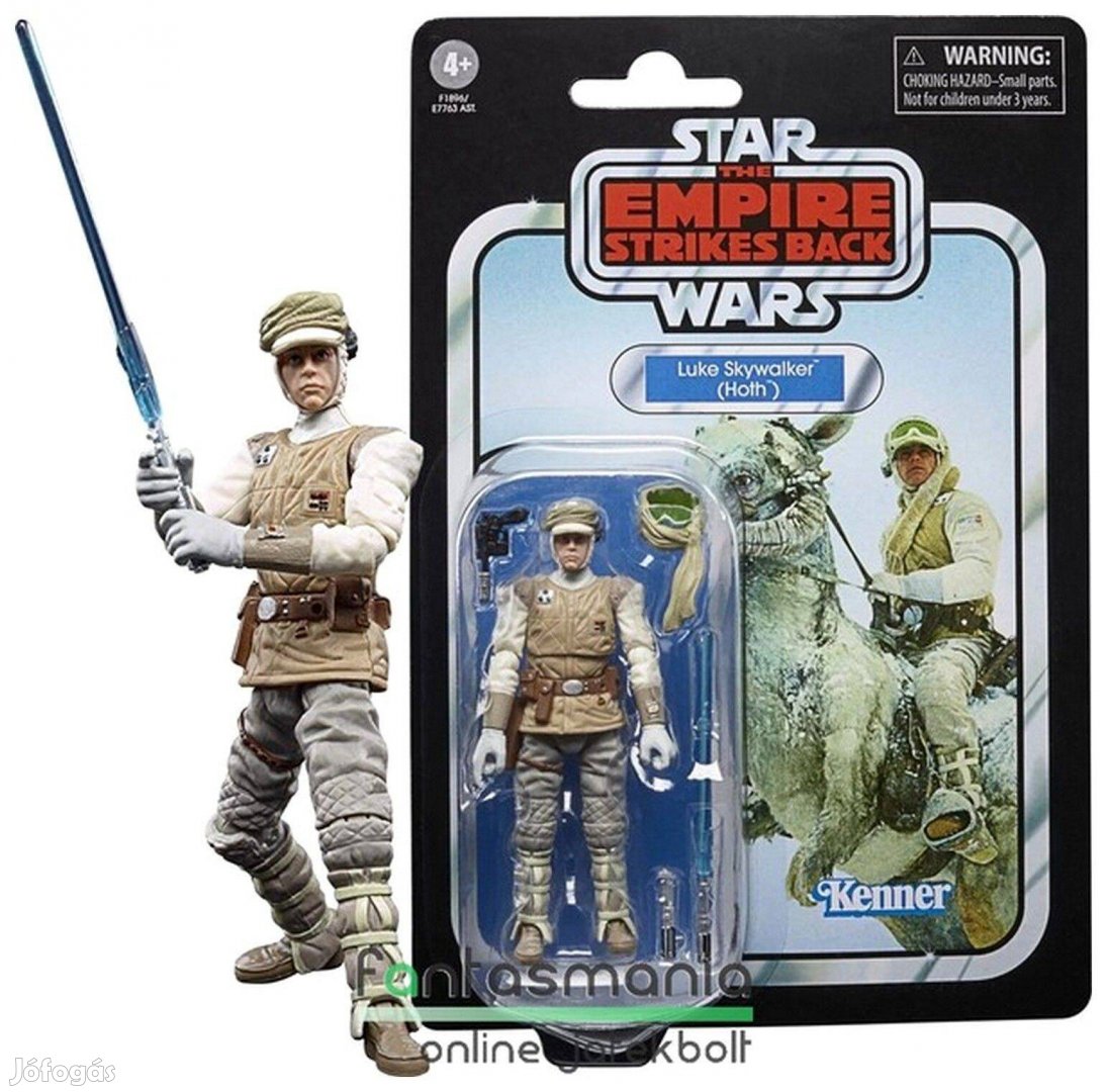 Star Wars Black Series 10cm Luke Skywalker figura Hoth megjelenéssel