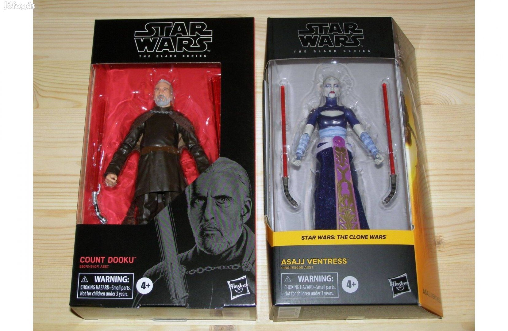 Star Wars Black Series 15 cm (6") Count Dooku & Asajj Ventress figura