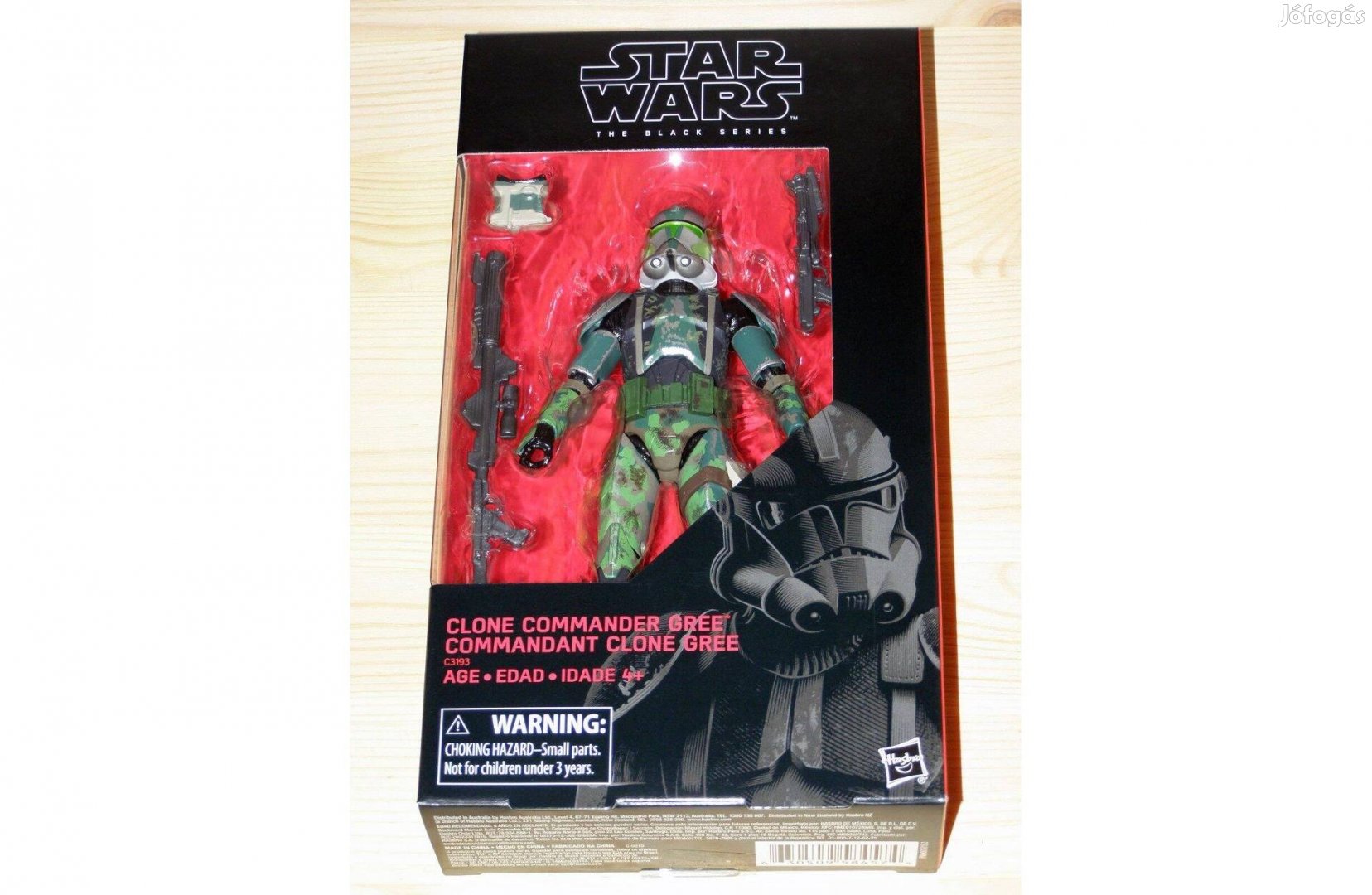 Star Wars Black Series 15 cm (6 inch) Clone Commander Gree figura