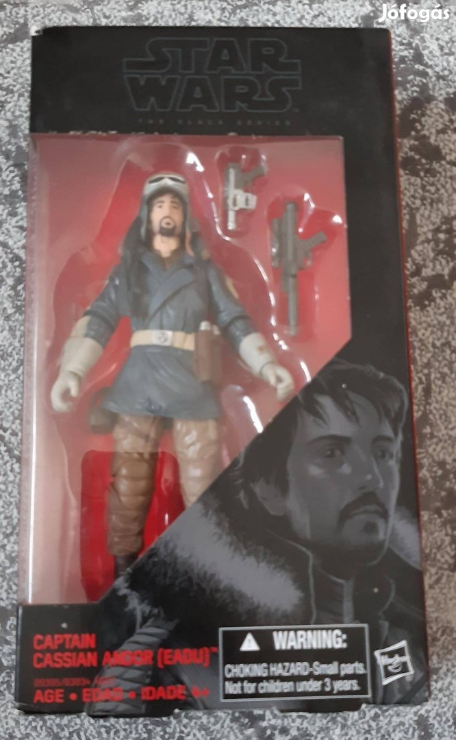 Star Wars Black Series Captain Cassian Andor (Eadu) 6 inch figura (új)