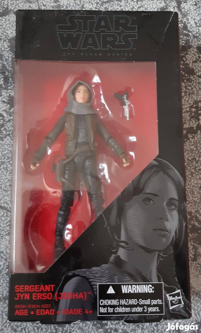 Star Wars Black Series Sergeant Jyn Erso (Jedha) 6 inch figura (új)