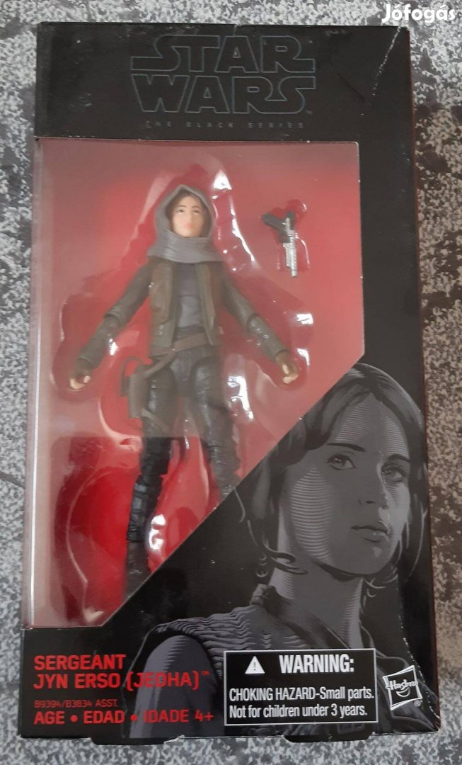 Star Wars Black Series Sergeant Jyn Erso (Jedha) 6 inch figura (új)