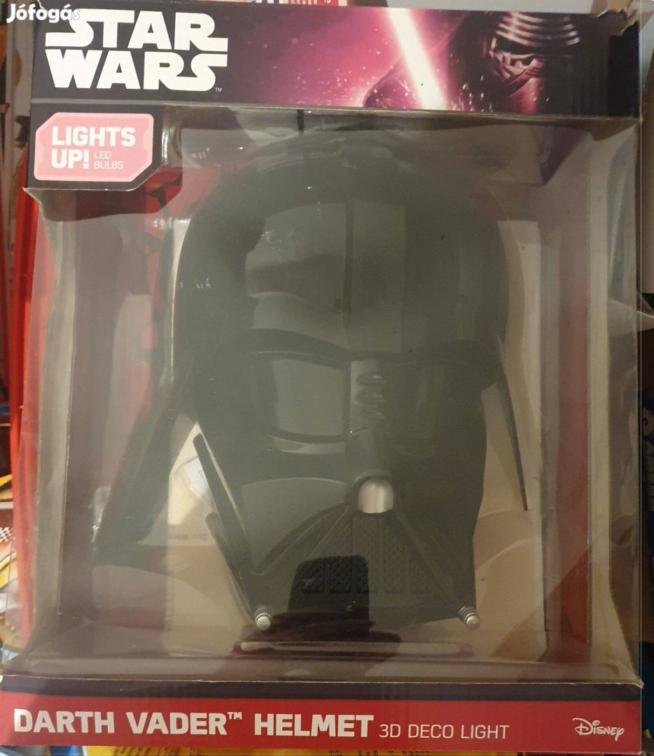 Star Wars Darth Vader fali lámpa - új