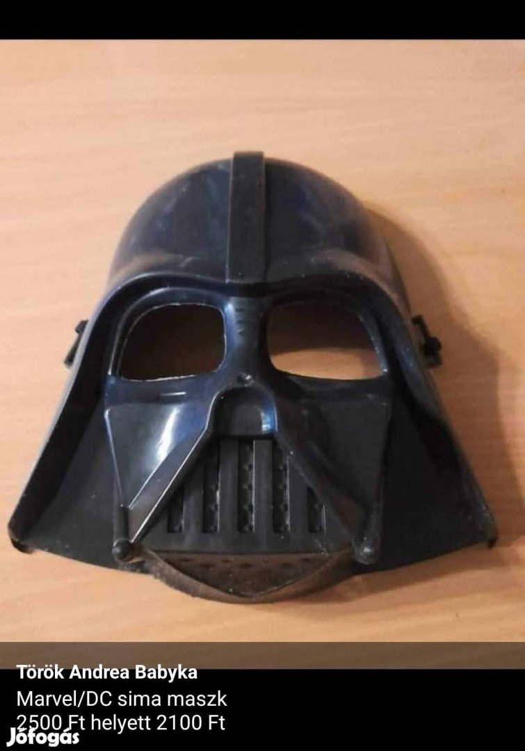 Star Wars Darth Vader maszk álarc