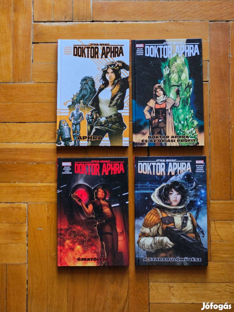 Star Wars Doktor Aphra képregények 1-4. rész
