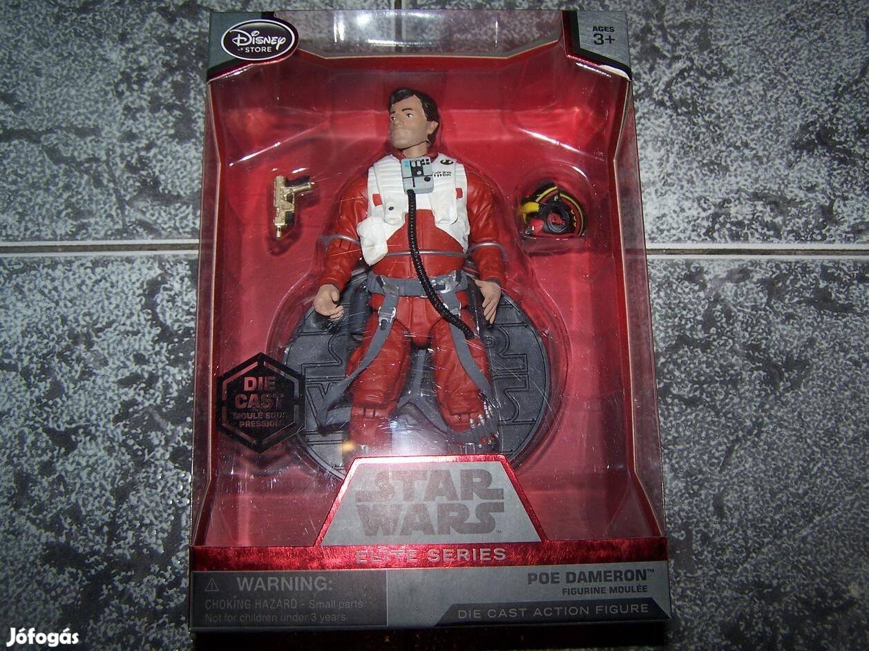 Star Wars Elite Series Poe Dameron 6,5 inch fém figura (bontatlan)