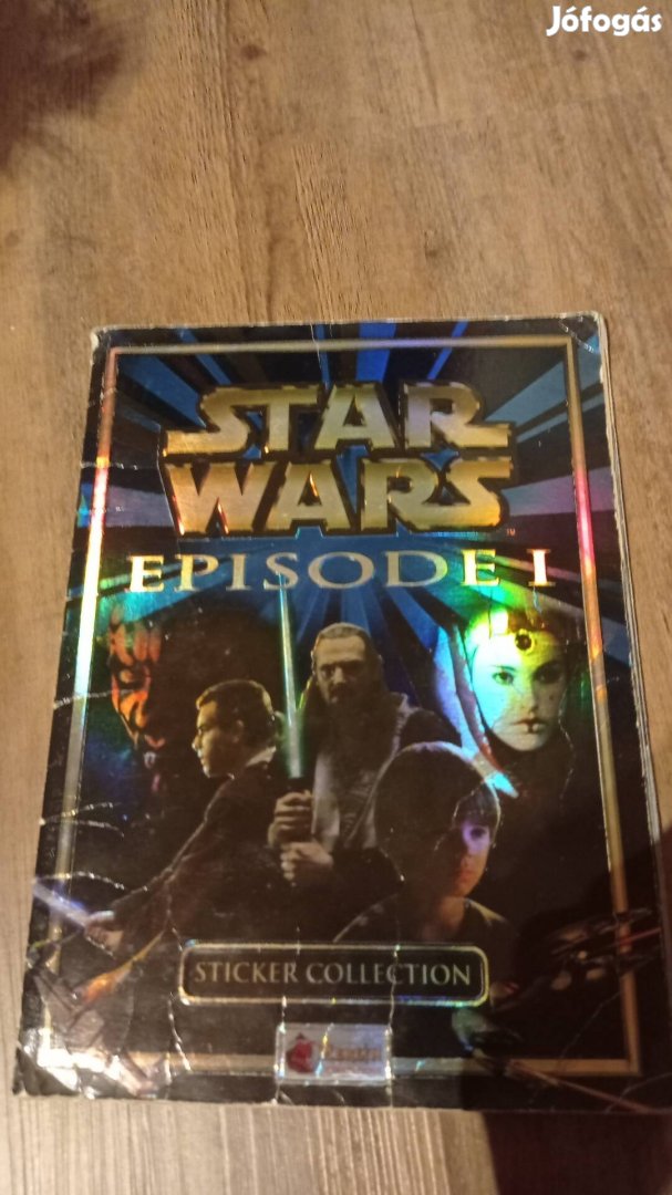 Star Wars Episode 1 matricagyüjtő album matrica füzet könyv újság