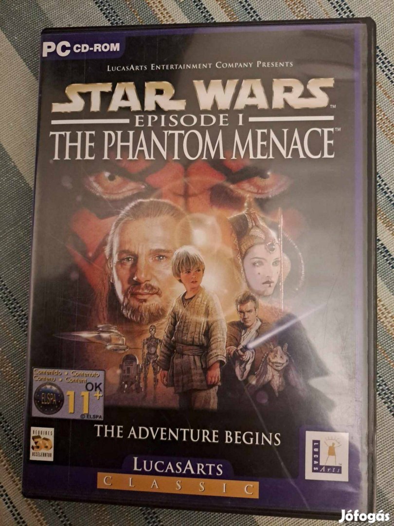 Star Wars Episode I - The Phantom Menace PC CD