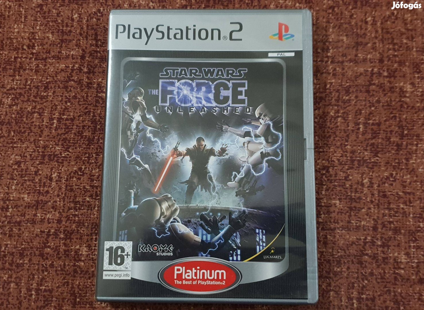 Star Wars Force Unleashed Playstation 2 eredeti lemez ( 5000 Ft )