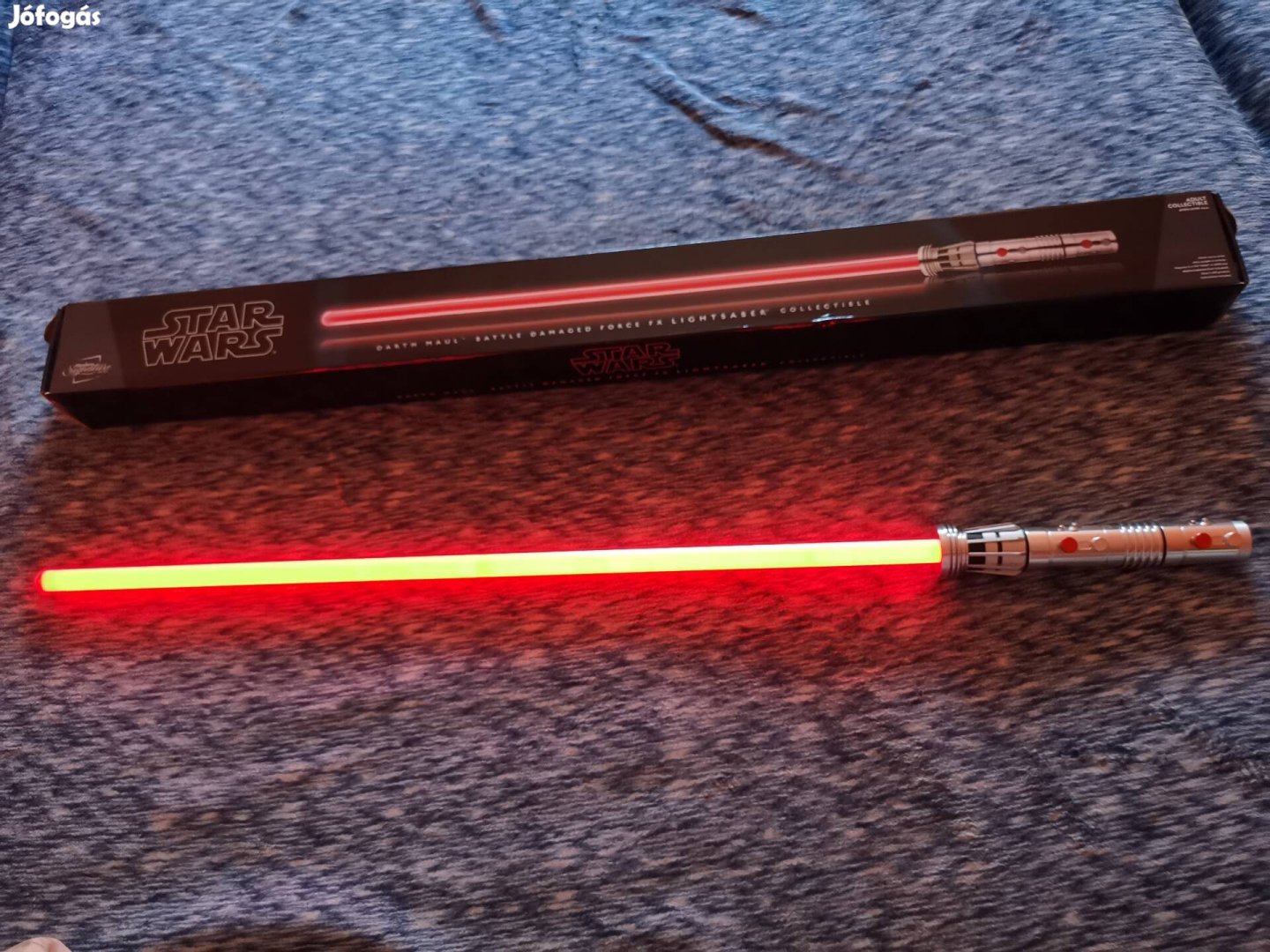 Star Wars Hasbro Signature lightsaber Darth Maul fénykard