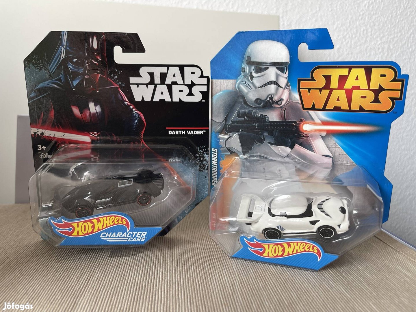 Star Wars Hotwheels Darth Vader / Stromstp. egyben eladó, Új bontatlan