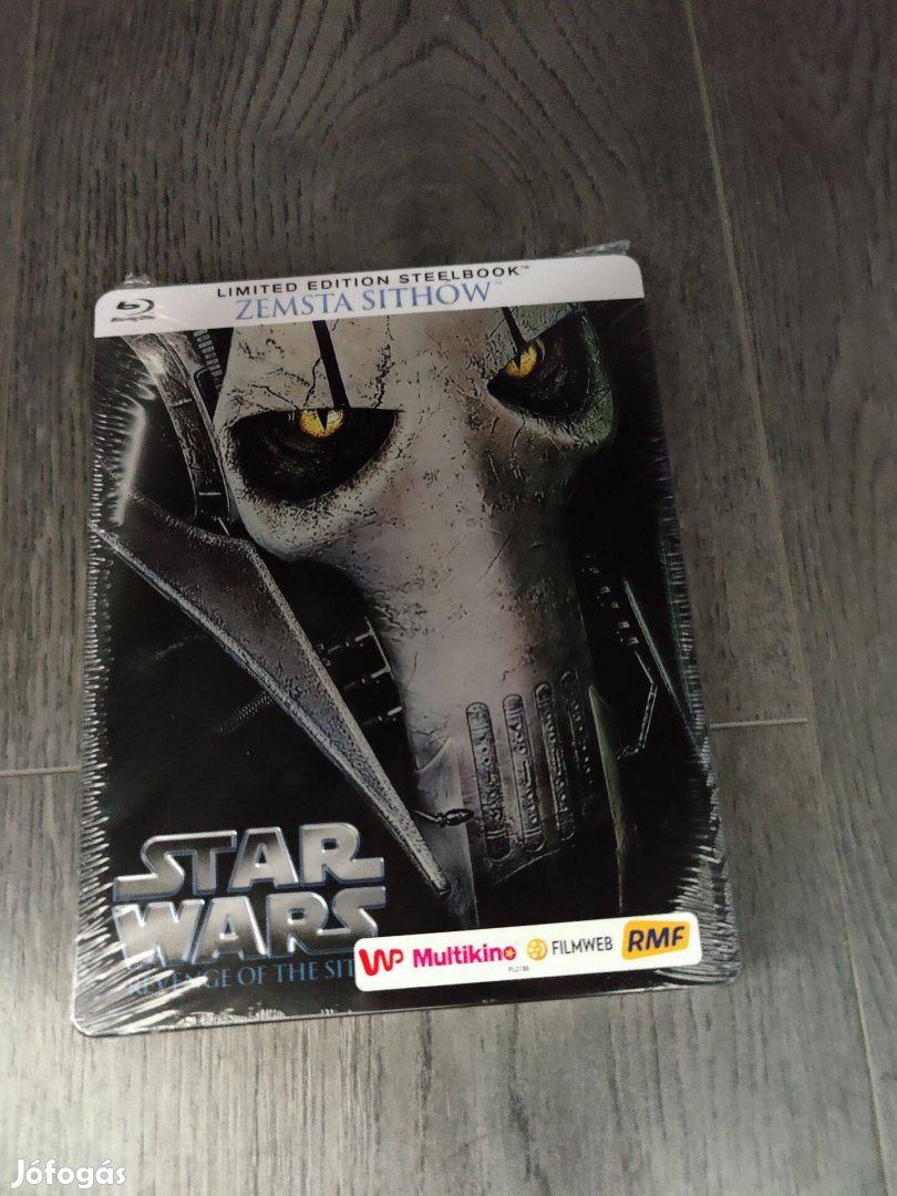 Star Wars III. rész A Sith-ek bosszúja Blu-Ray ( fémdobozos ) Steel