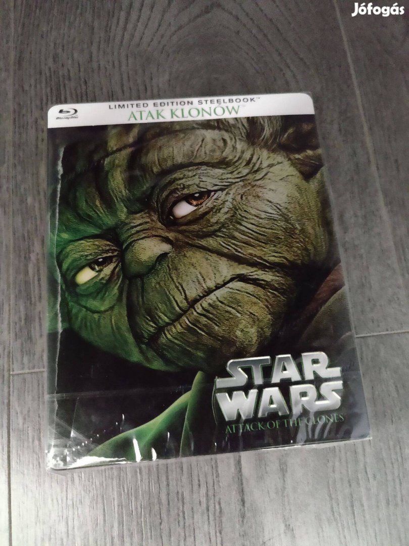 Star Wars II. rész A klónok támadása Blu-Ray ( fémdobozos) Steelbook
