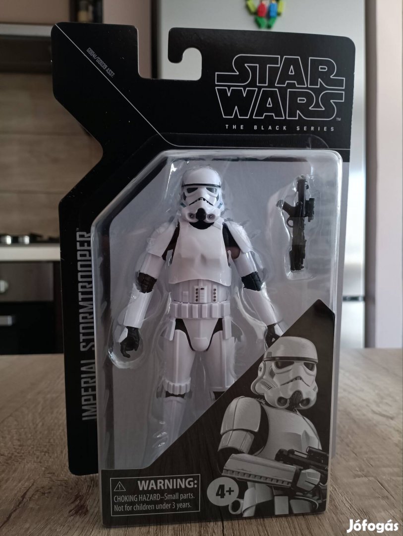 Star Wars Imperial Stormtrooper Black Series figura 