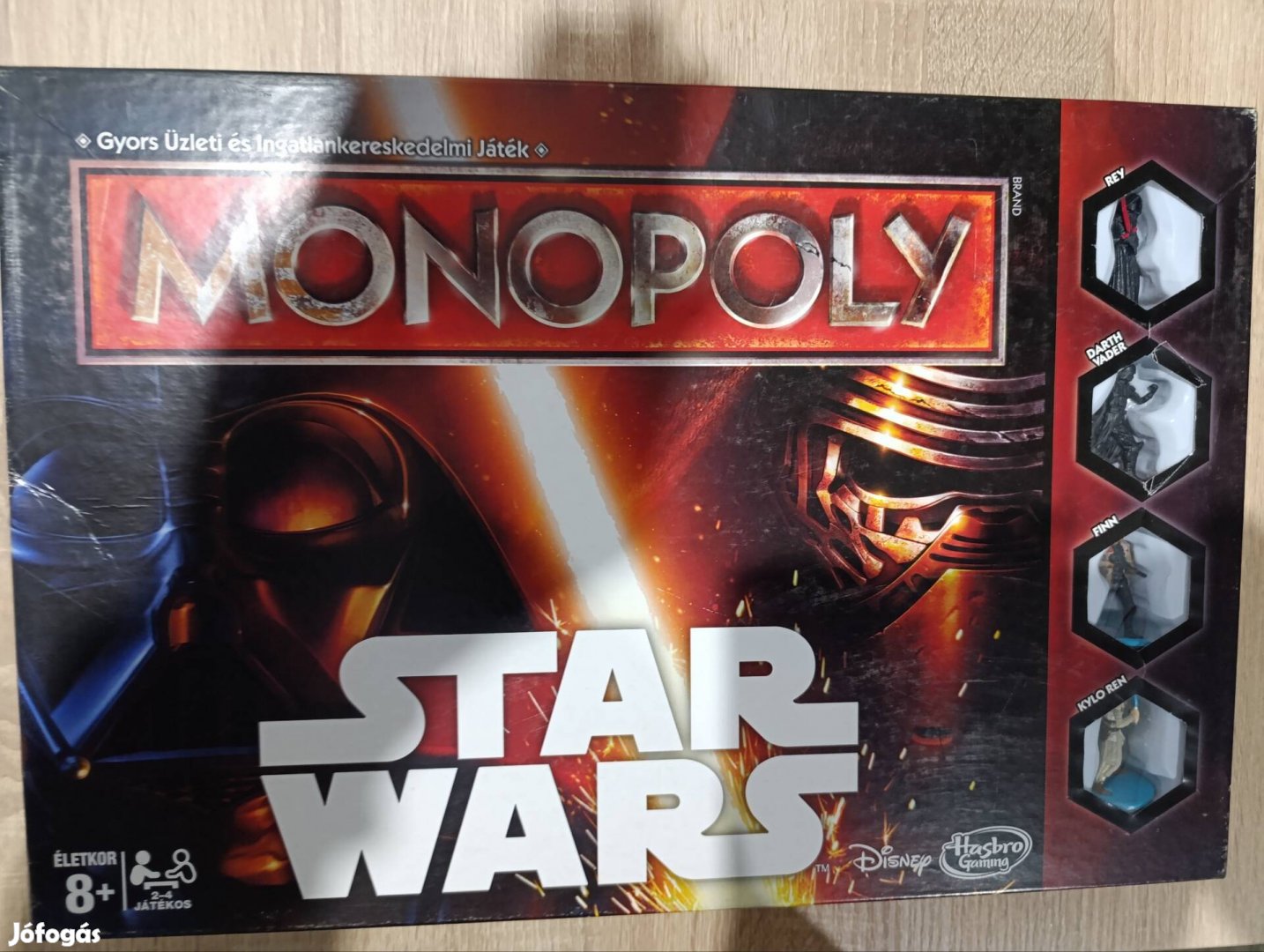 Star Wars Monopoly társasjáték újszerű állapotban eladó