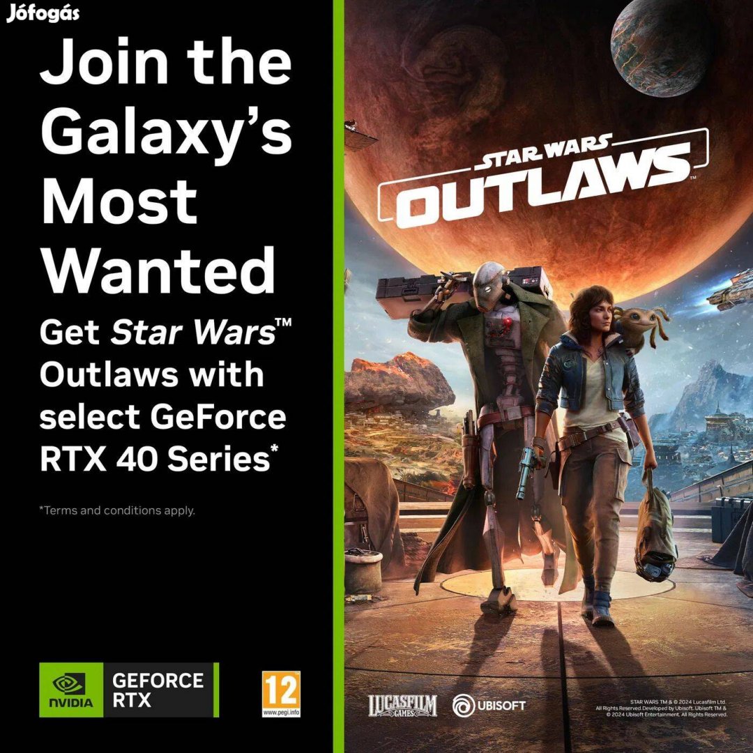 Star Wars Outlaws Geforce Bundle kulcs