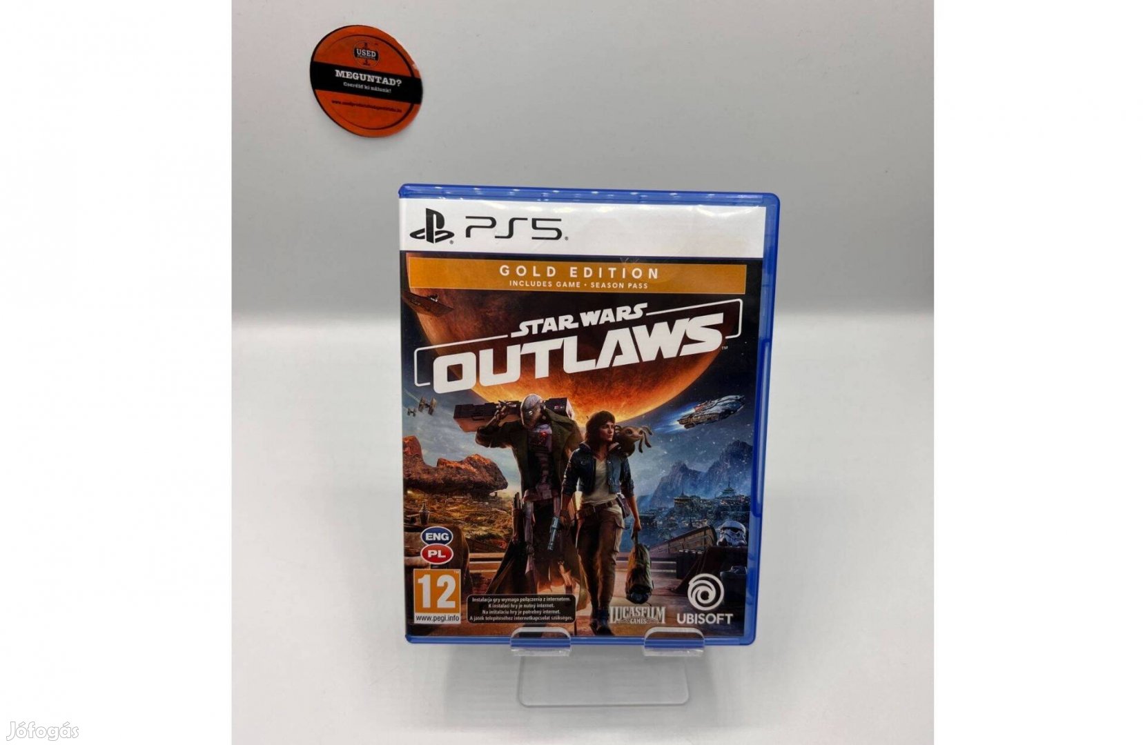 Star Wars Outlaws Gold Edition - PS5 játék, használt