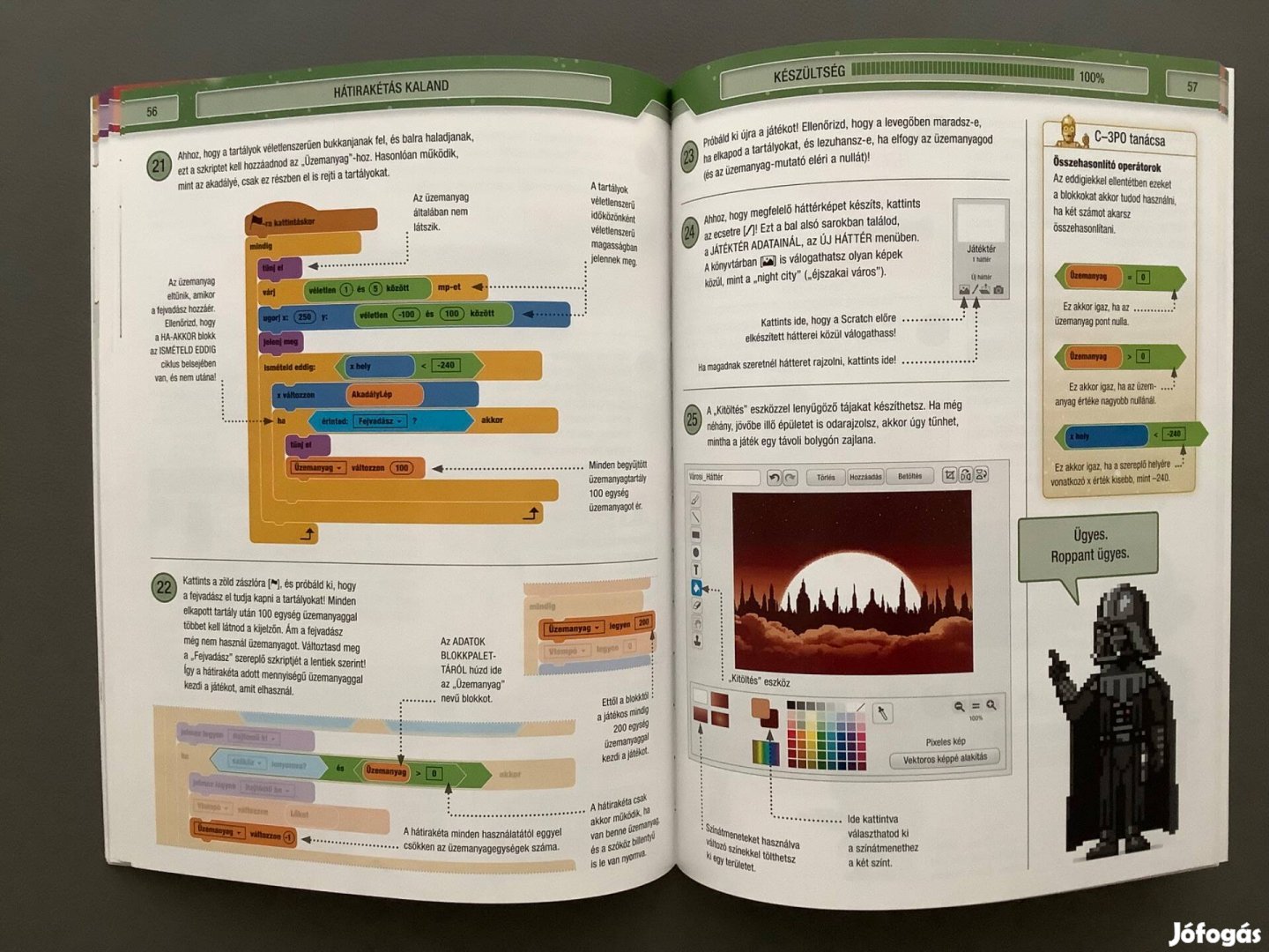 Star Wars Programozási feladatok gyerekeknek, uj