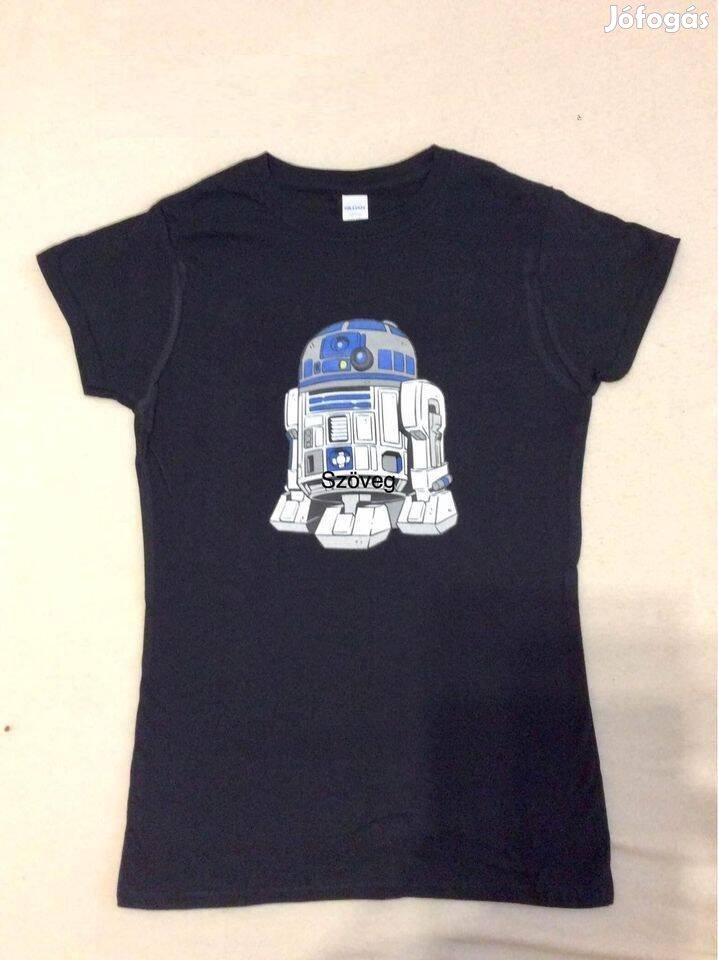 Star Wars R2 D2 női póló Új S-es méret