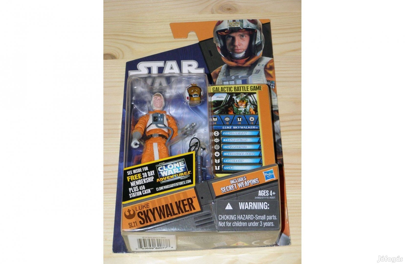 Star Wars Saga Legends 10 cm (3.75") Snowspeeder Luke Skywalker figura