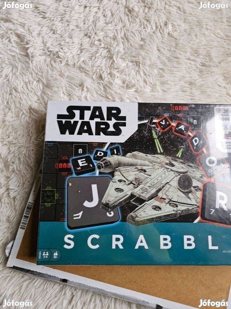 Star Wars Scrabble társasjáték - francia nyelvű új dobozos