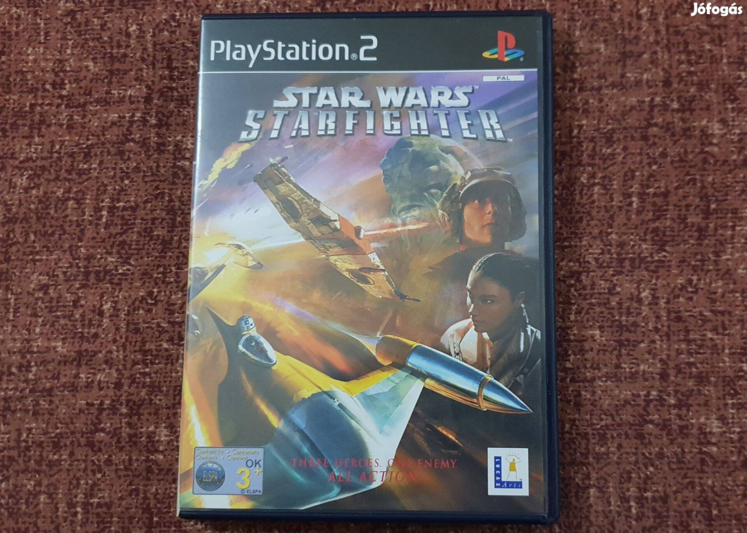 Star Wars Starfighter Playstation 2 eredeti lemez ( 4000 Ft )