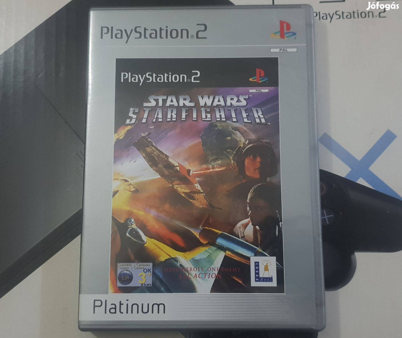 Star Wars Starfighter Playstation 2 eredeti lemez eladó