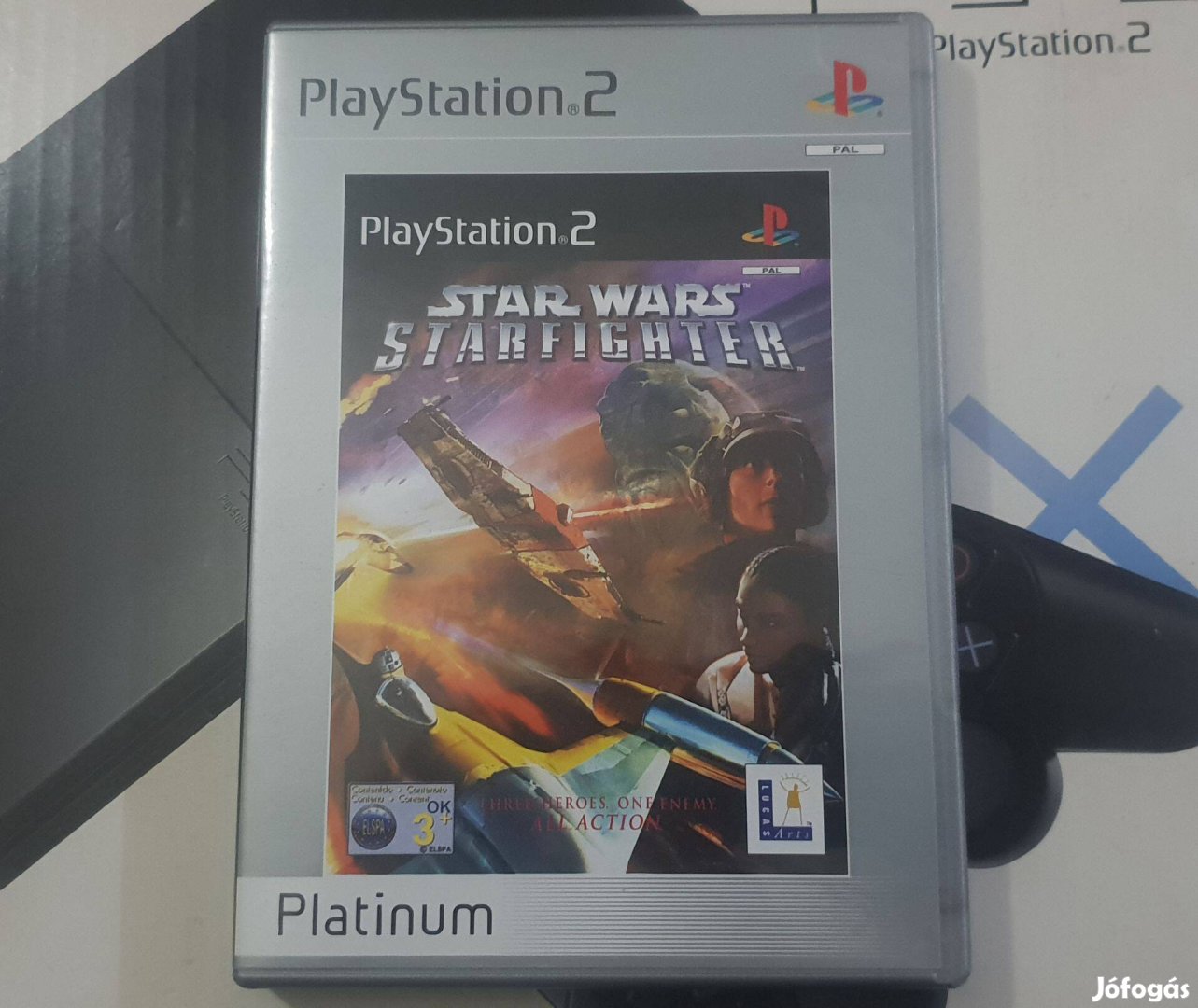 Star Wars Starfighter Playstation 2 eredeti lemez eladó