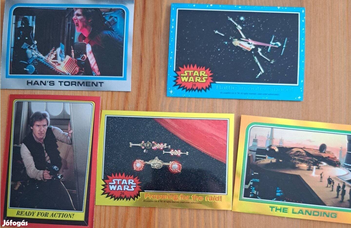 Star Wars Topps krómkártya gyűjtemény