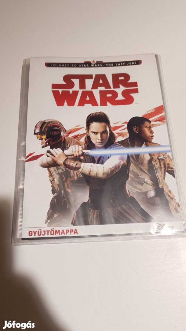 Star Wars VIII - The last Jedi kártyagyűjtő album