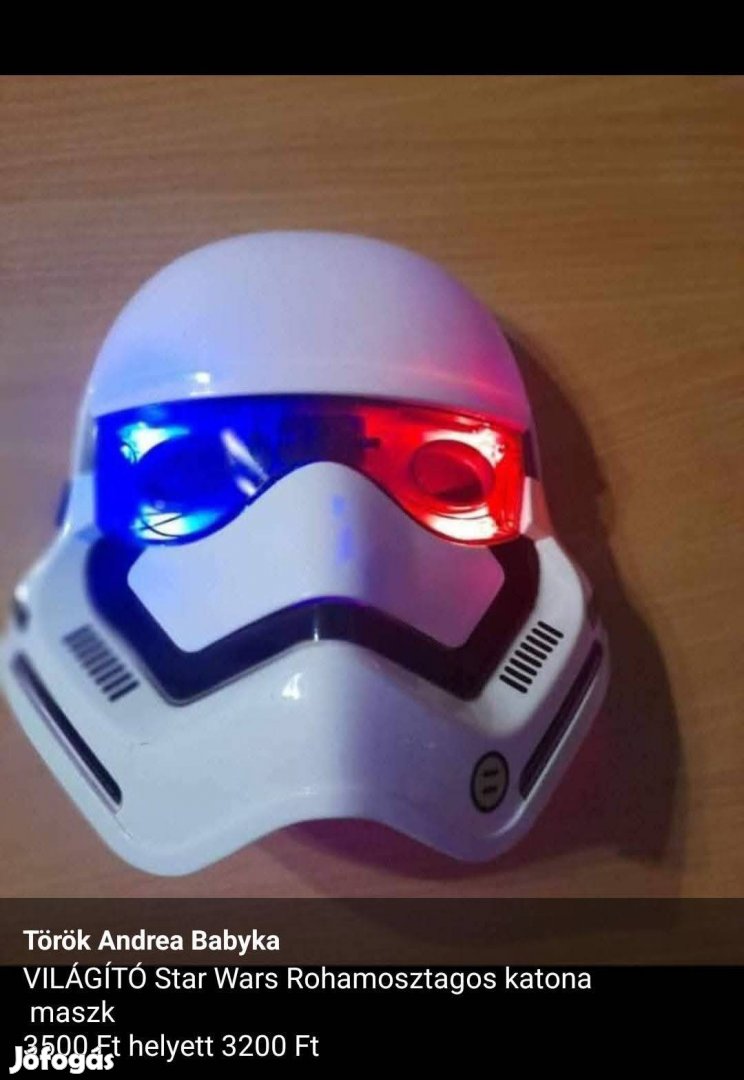 Star Wars Világító Rohamosztagos katona 