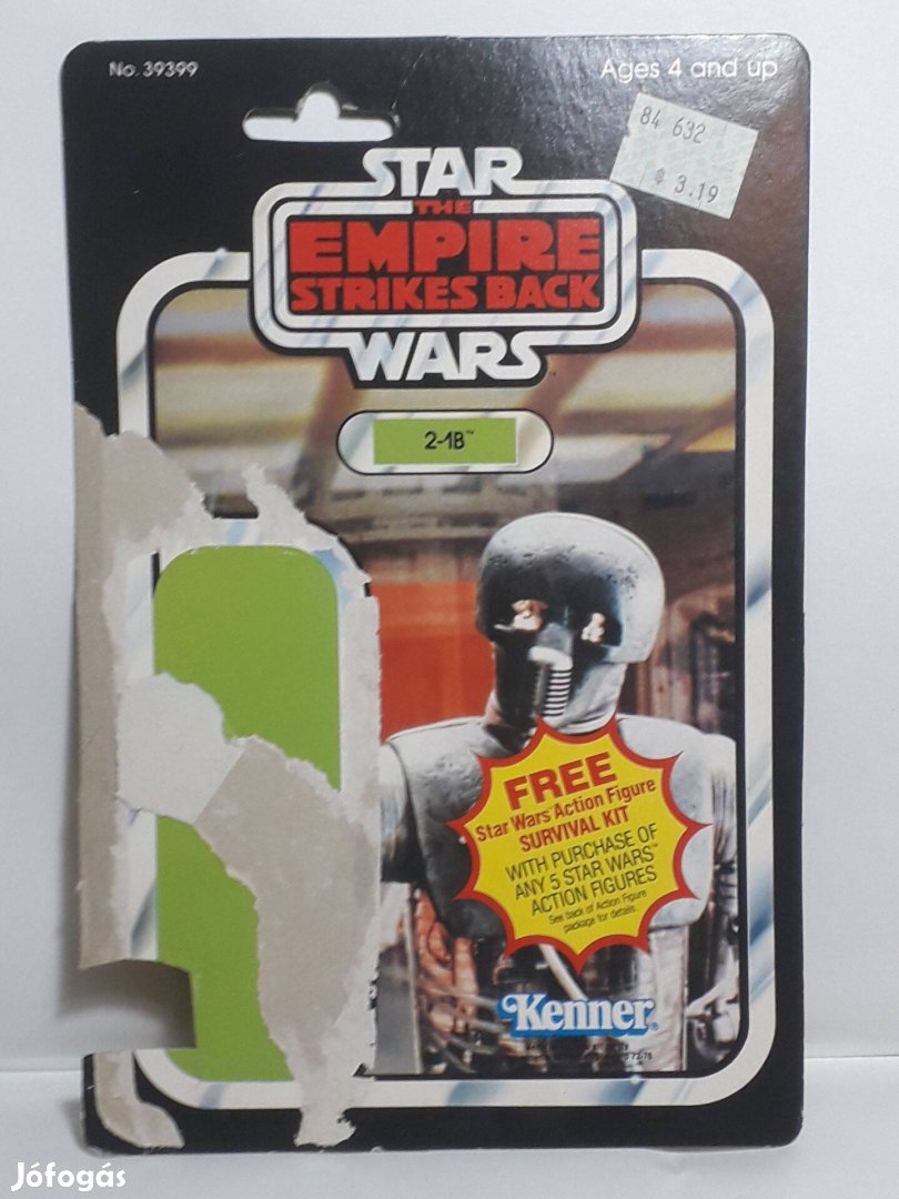 Star Wars Vintage Cardback ESB 2-1B(Medical Droid) 41 Back 1980 Kenner