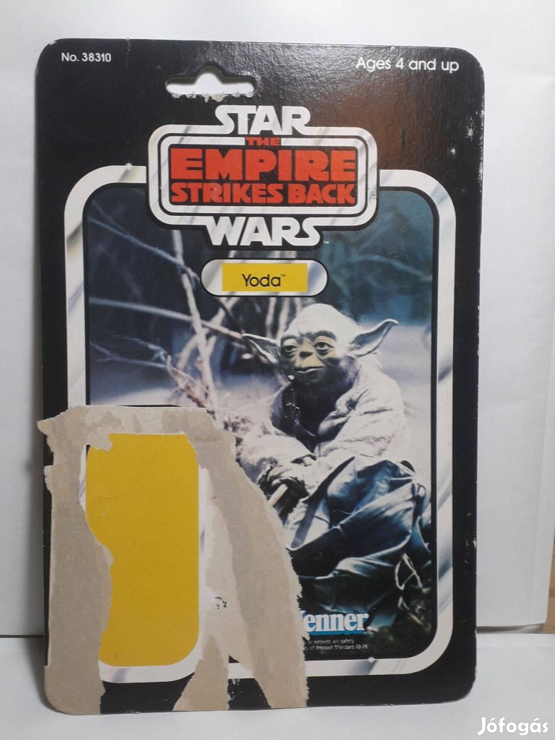 Star Wars Vintage Cardback ESB Yoda 1980 Kenner