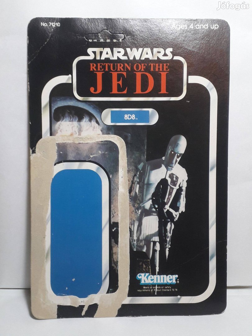 Star Wars Vintage Cardback ROTJ 8D8 1983 Kenner