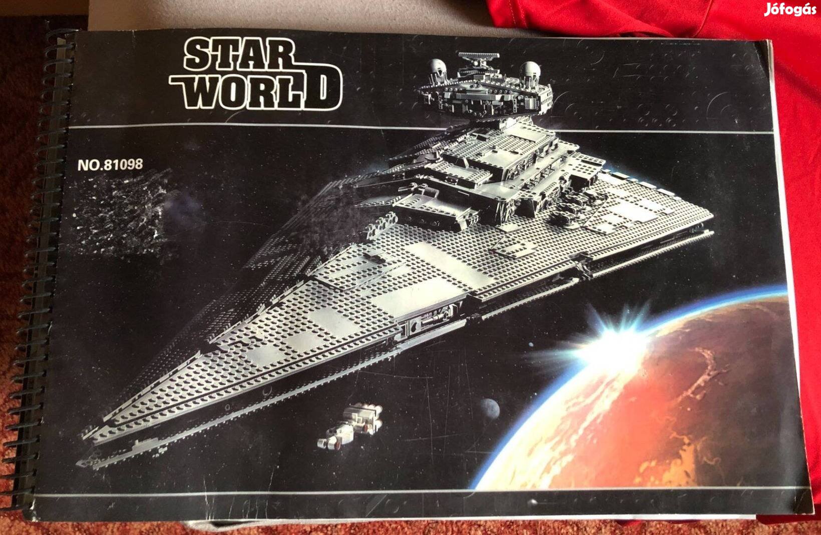 Star Wars World Lego Klón Birodalmi Csillagromboló 110cm