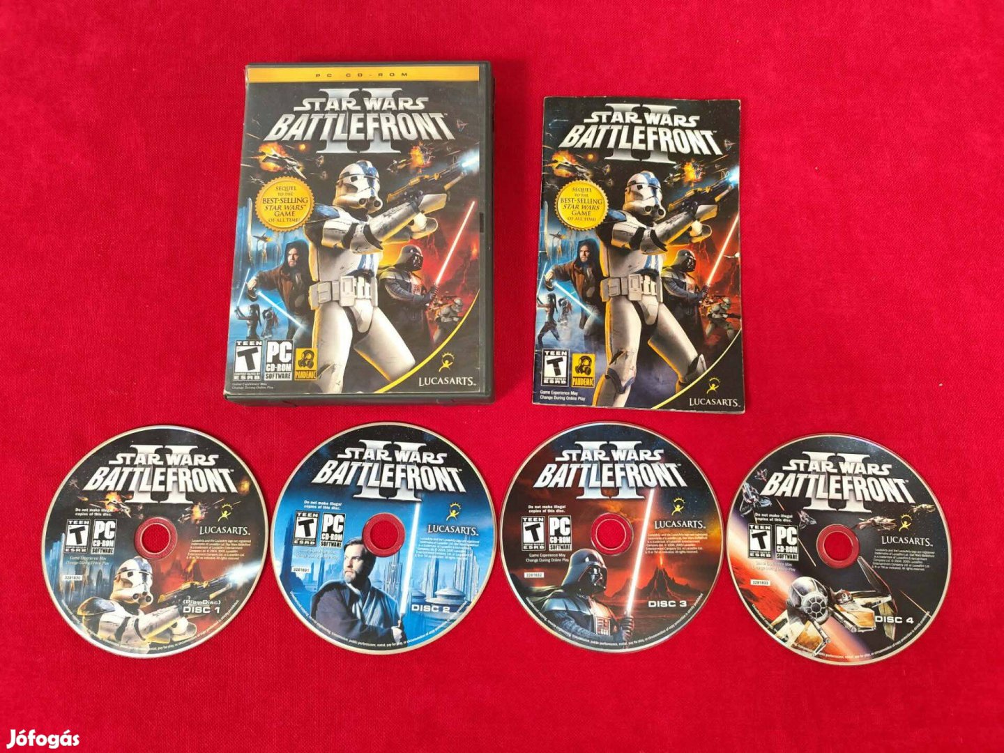 Star Wars Battlefront II 2 PC CD