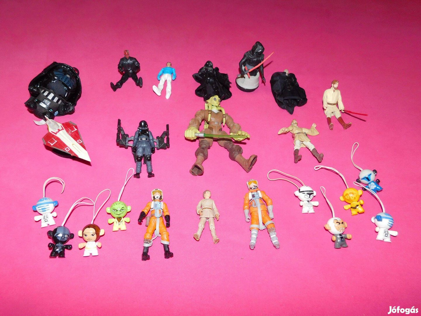 Star Wars, Csillagok háborúja mini figurák, 23 db