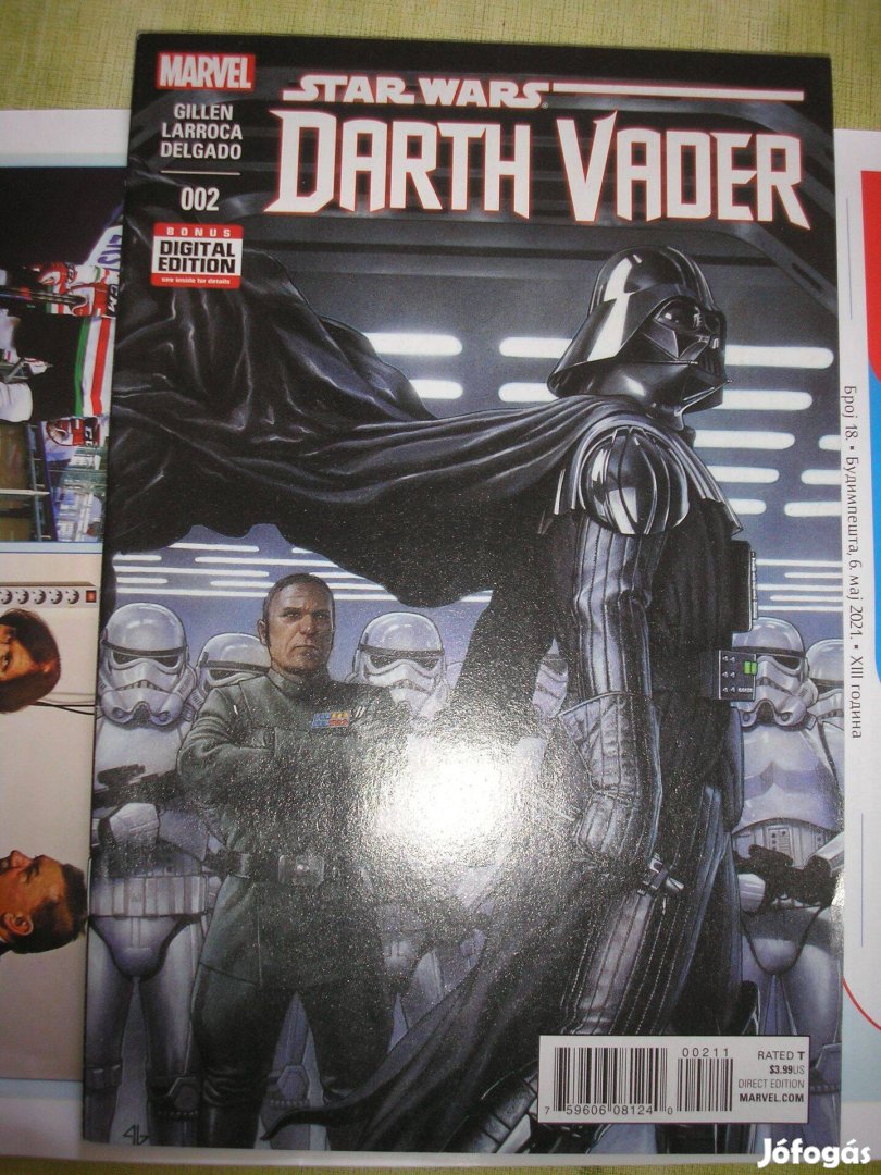 Star Wars: Darth Vader Marvel képregény 2. száma eladó!