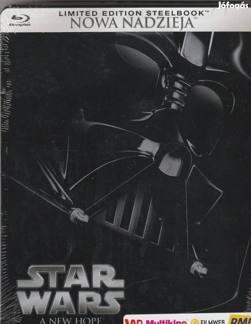 Star Wars: Egy új remény Blu-Ray Steelbook (bontatlan)