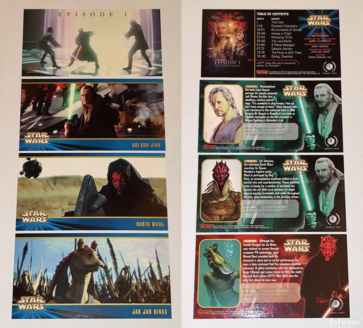 Star Wars Episode I Widevision Trading Cards Series 2