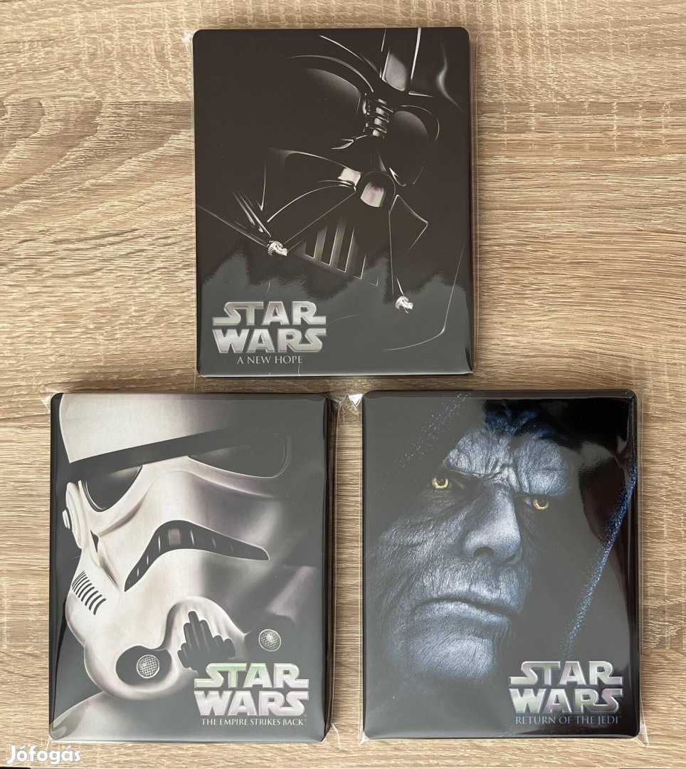 Star Wars: Klasszikus Trilógia Blu-ray Limitált Fémdobozos Kiadás!