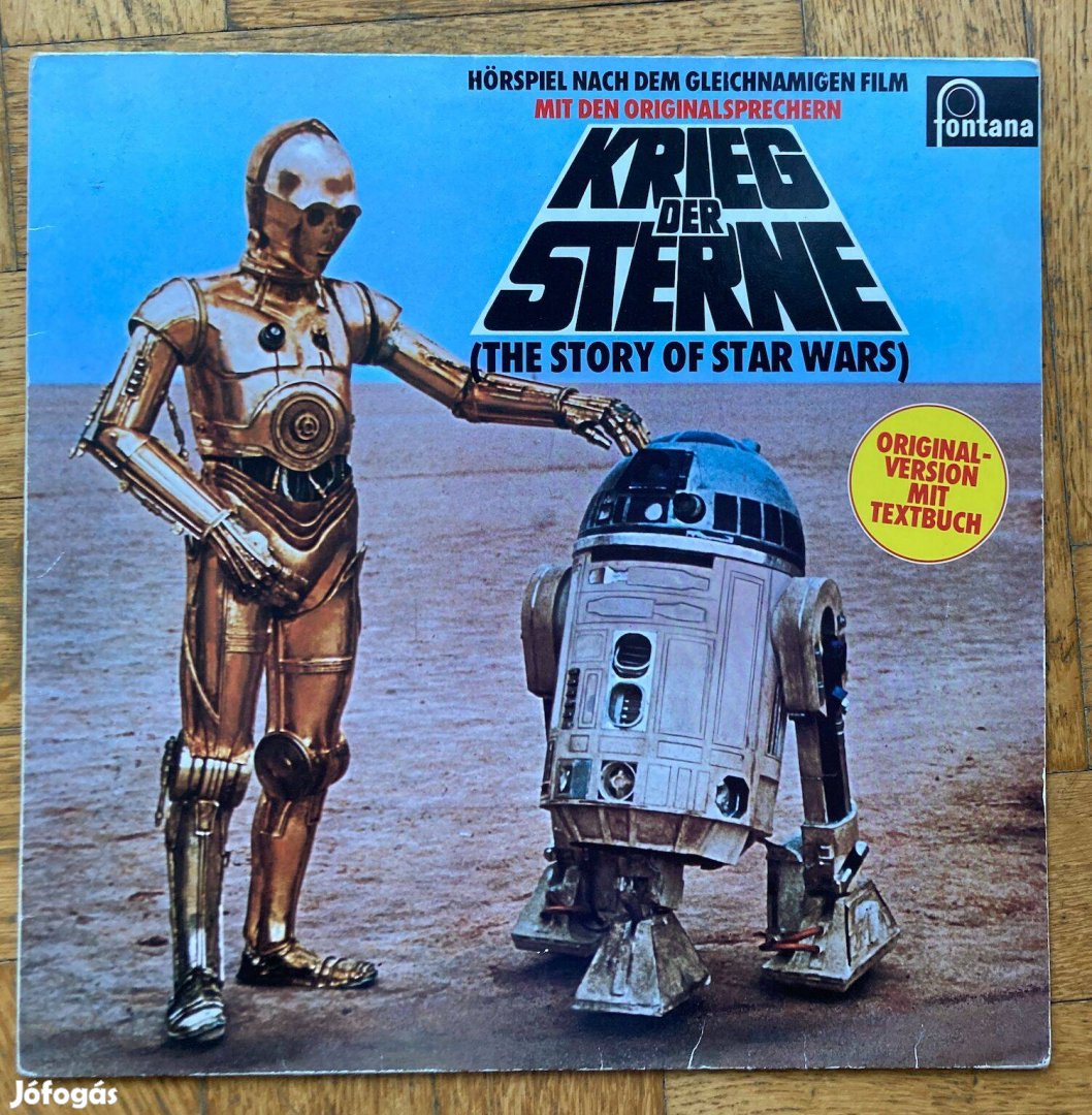 Star Wars "Krieg der Sterne" bakelit lemez - (német) 1978