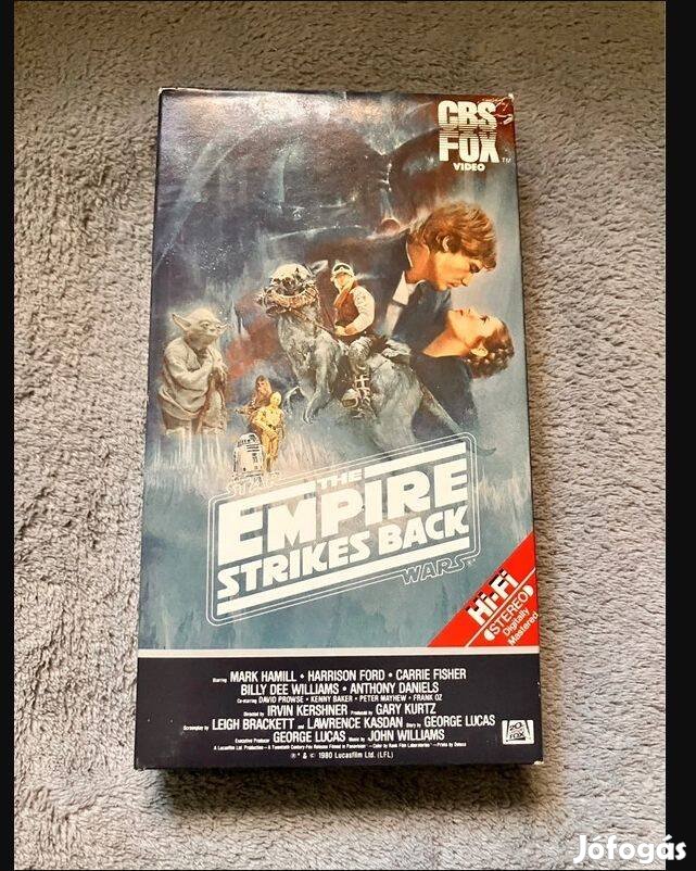 Star Wars - A Birodalom Visszavág - Amerikai VHS kiadás