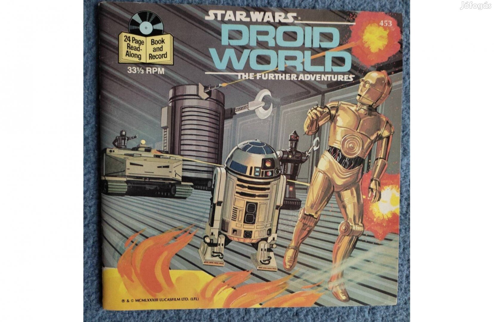 Star Wars - Droid World (vinyl hangoskönyv + füzet)