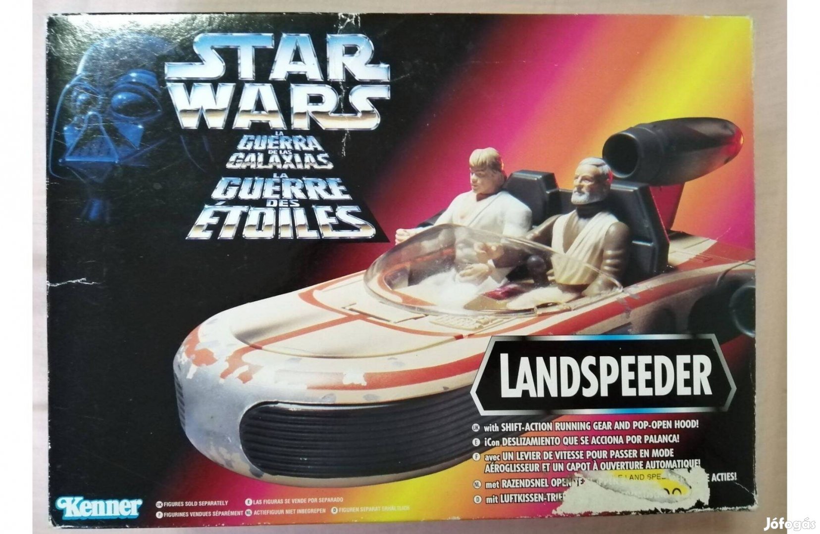 Star Wars - Landspeeder (Potf2, Kenner, 1995) bontott dobozos