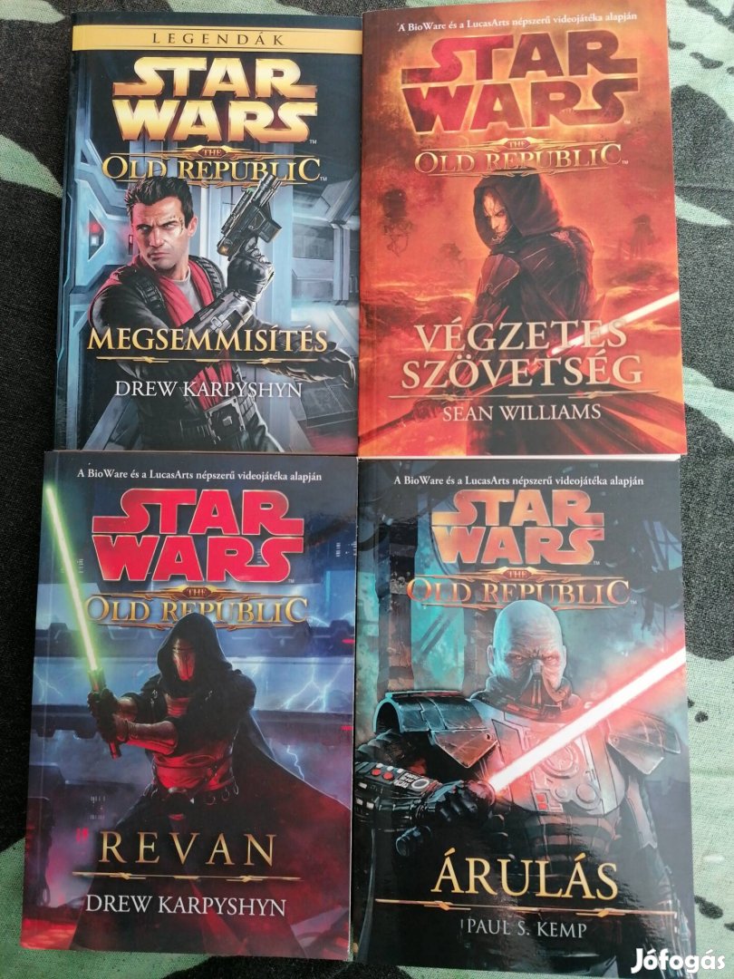 Star Wars - Old Republic 1-4 új, olvasatlan 