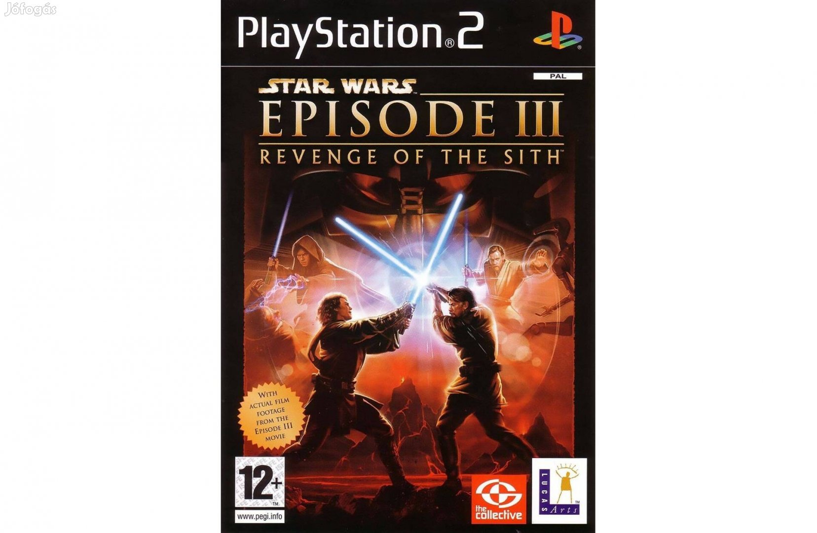 Star Wars - Revenge of the Sith Ps2 lemezes játék