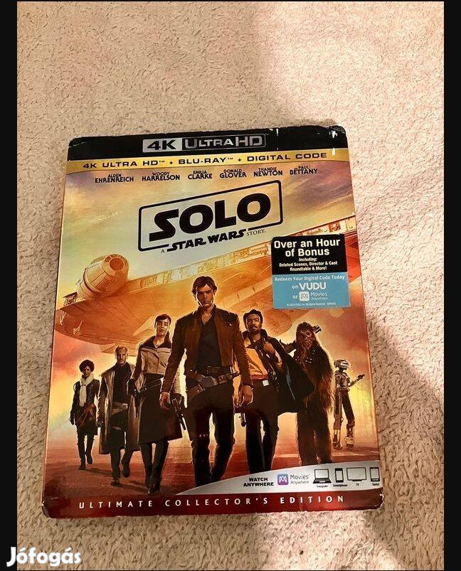 Star Wars - Solo - Amerikai 4K Blu-ray kiadás