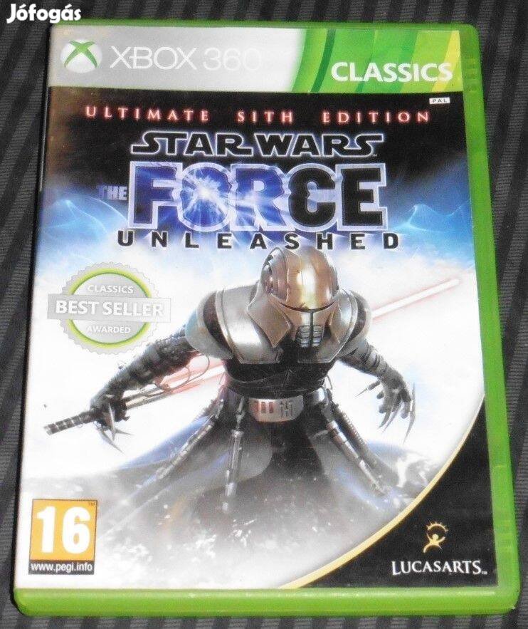 Star Wars - The Force Unleashed I. Sith Gyári Xbox 360, Xbox ONE Játék