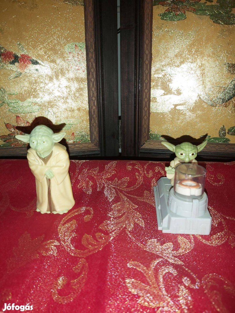 Star Wars - Yoda figurák egyben szép állapotban